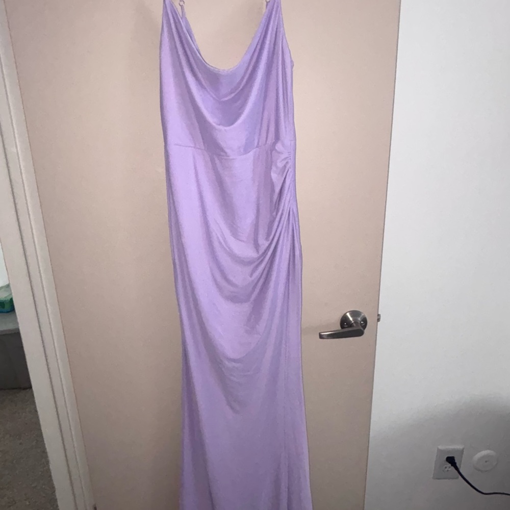 Lavender Sleeveless Maxi Dress
